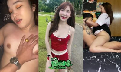 คลิปหลุดทางบ้าน สาวนักศึกษาโดนแฟนจับเย็ดซอยหี ตั้งกล้องถ่ายไว้แล้วหลุด โครตสวย เย็ดคาชุดเลยงานดีจัด ปล่อยหลุดทั่วโซเชียล